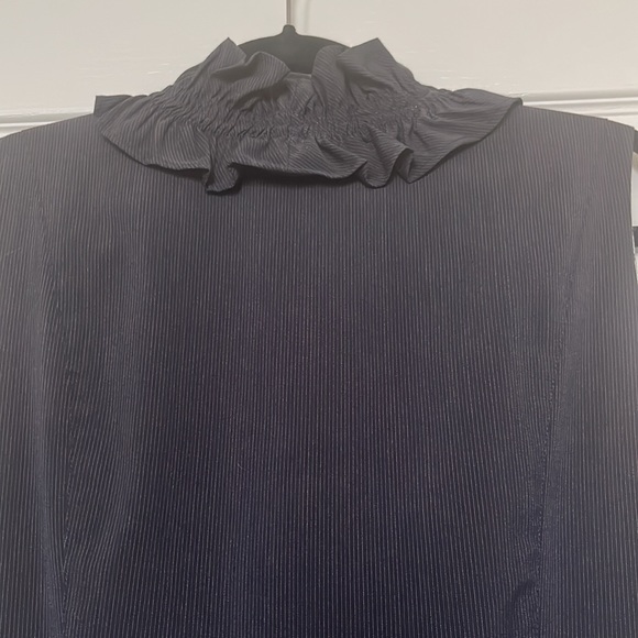 Pinstripe Sheath Dress - Picture 5 of 9